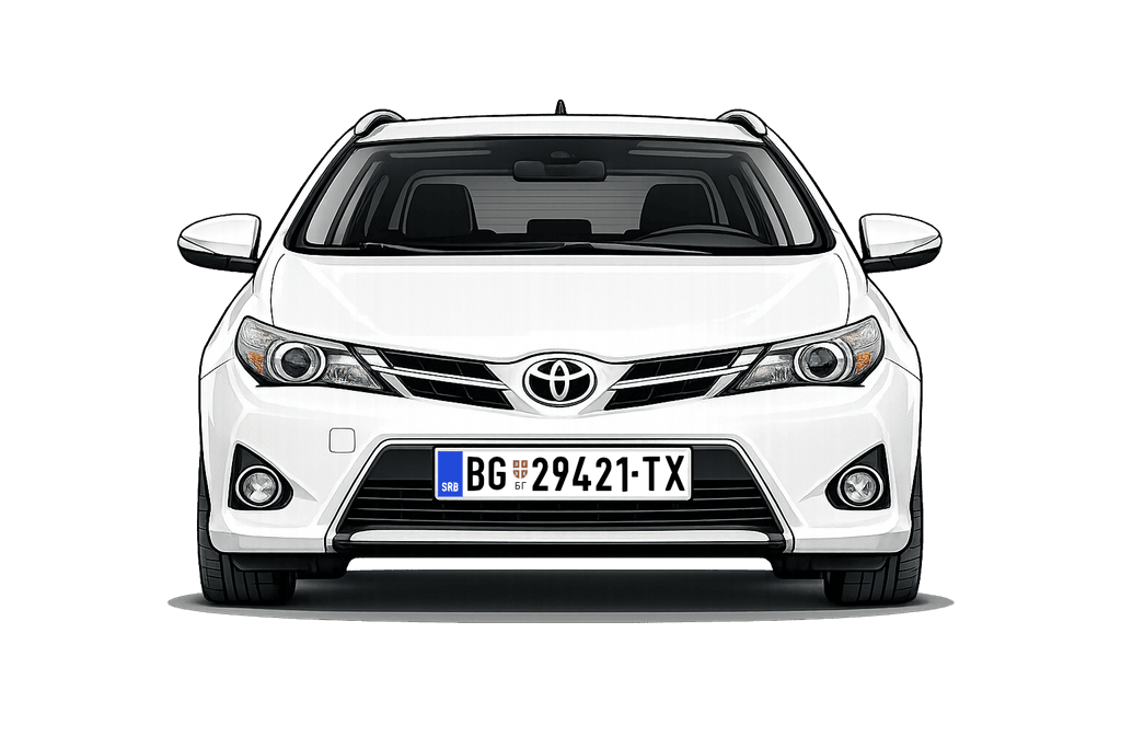 Toyota Auris taxi vozilo
